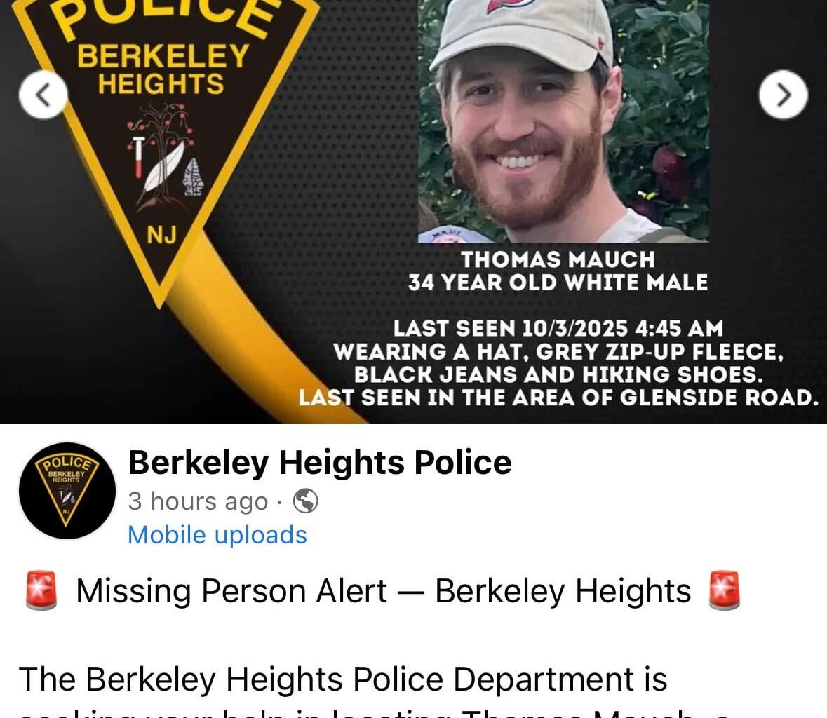 Missing Person: TJ Mauch