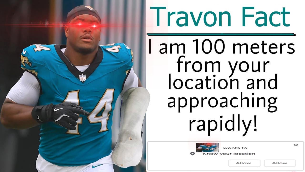 Stop signs cannot stop him. Offensive lines cannot stop him. Surgery cannot stop him. He is 272 lbs of raw fury, and he is going to play this Monday Night.