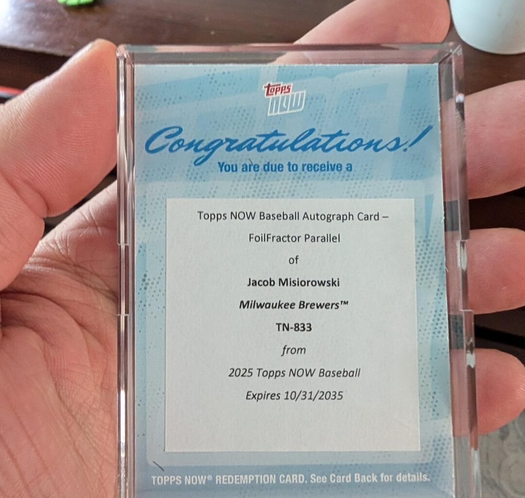 Never thought I'd see the day