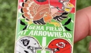 ISO Chiefs Raiders 2024 Pin