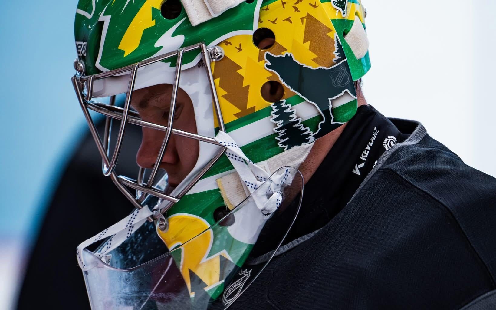 Gus’ new 3rd jersey mask