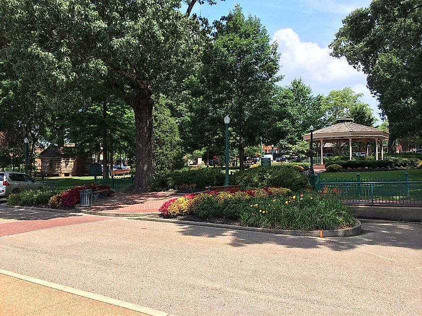 Pretty Gazebo in Collierville, Tennessee.