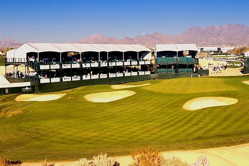 FBR Open, Hole 16, Scottsdale, Arizona USA