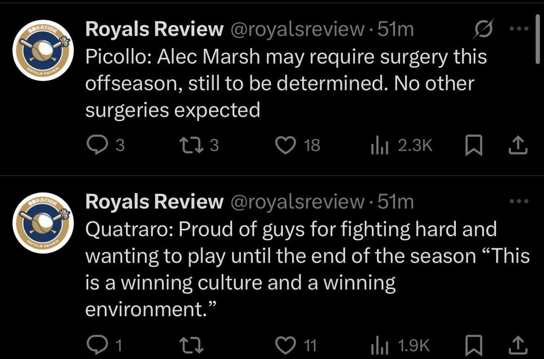 Some other quotes from Picollo today