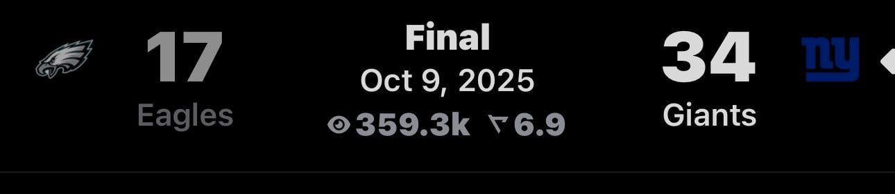 Does this say more about Us? Or the Eagles?