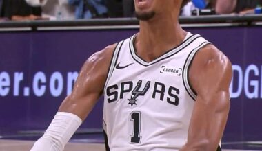 Wemby played almost 40 mins. We really need Kornet back