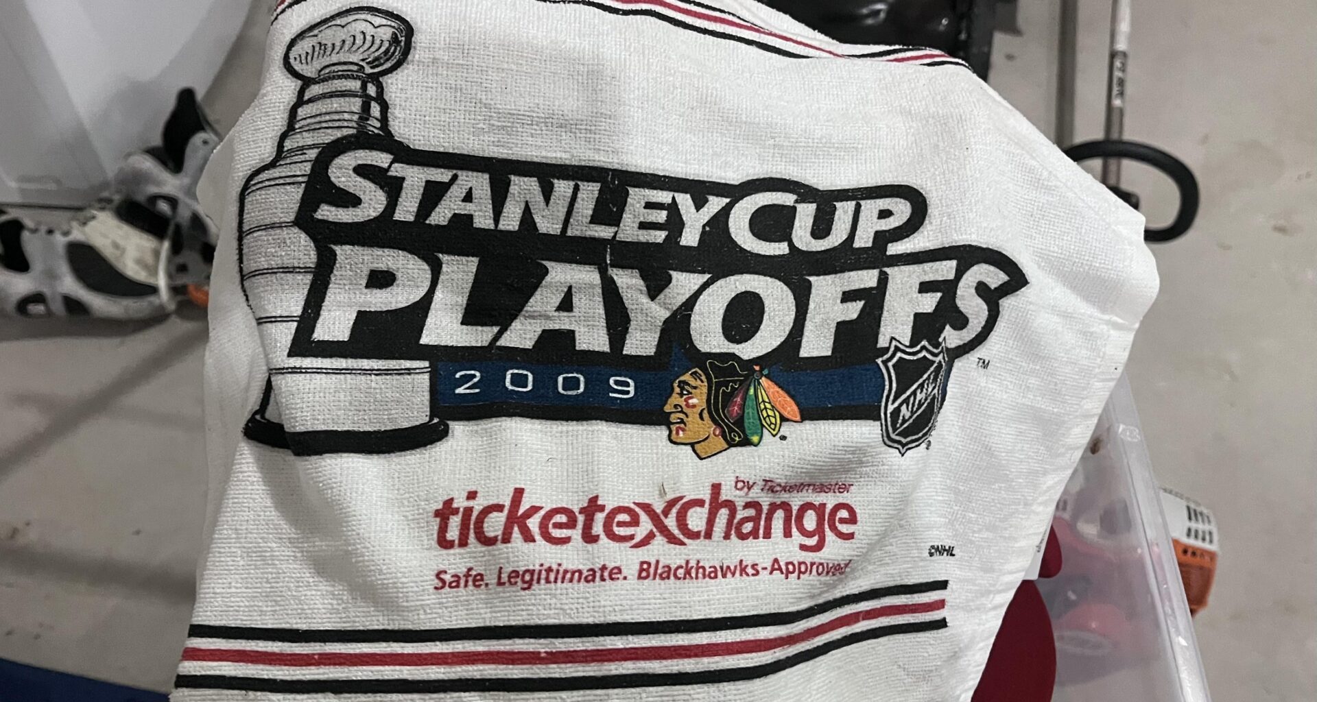 Look what I found tonight. This is from the Havlat OT winner vs Calgary!