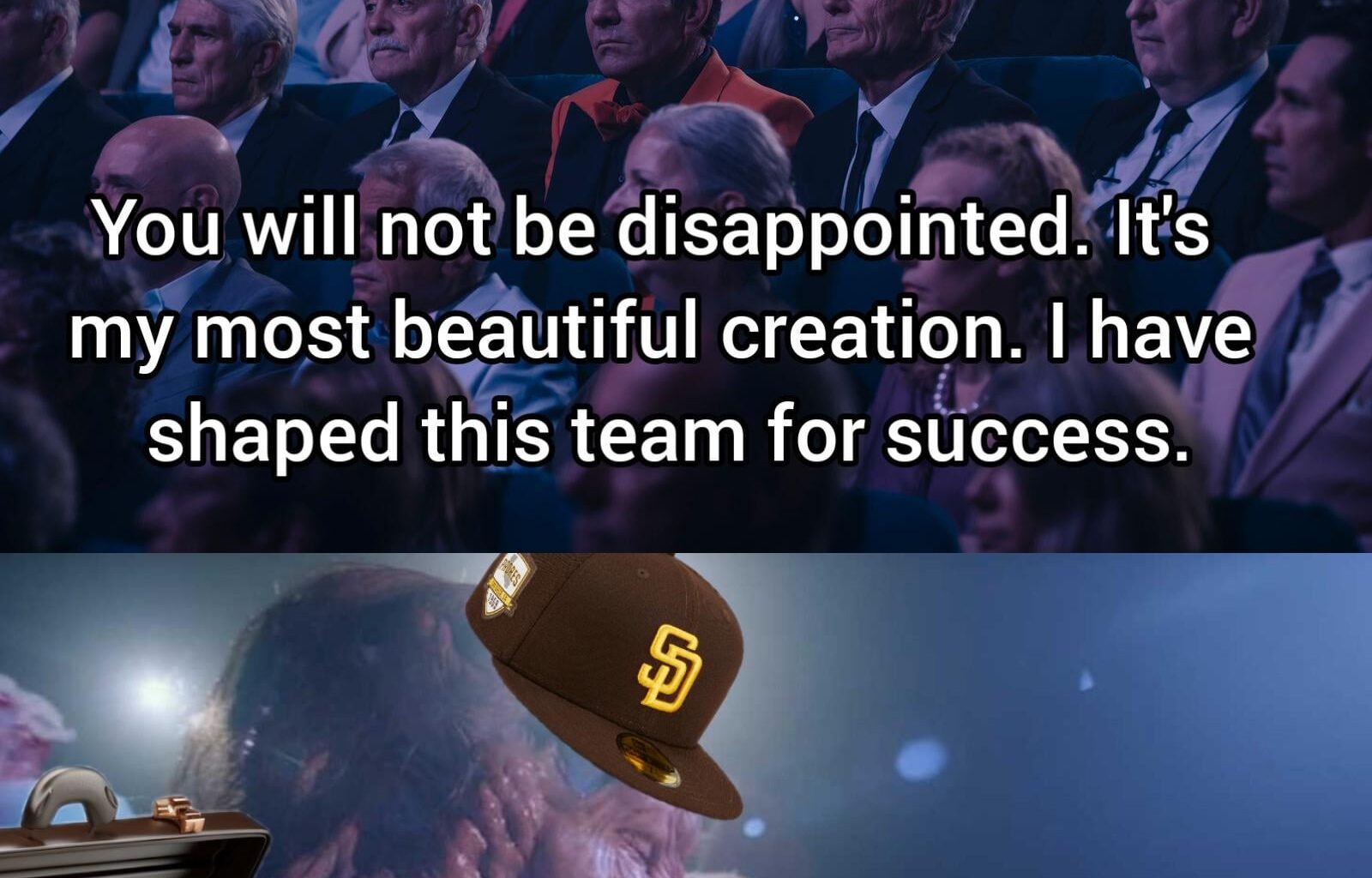 AJ Preller at the Wildcard Series with the shareholders