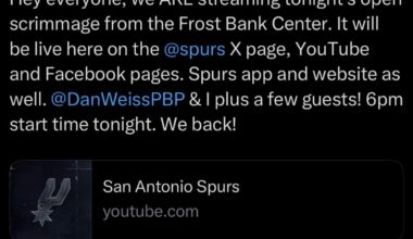 Good news for those of us not in San Antonio