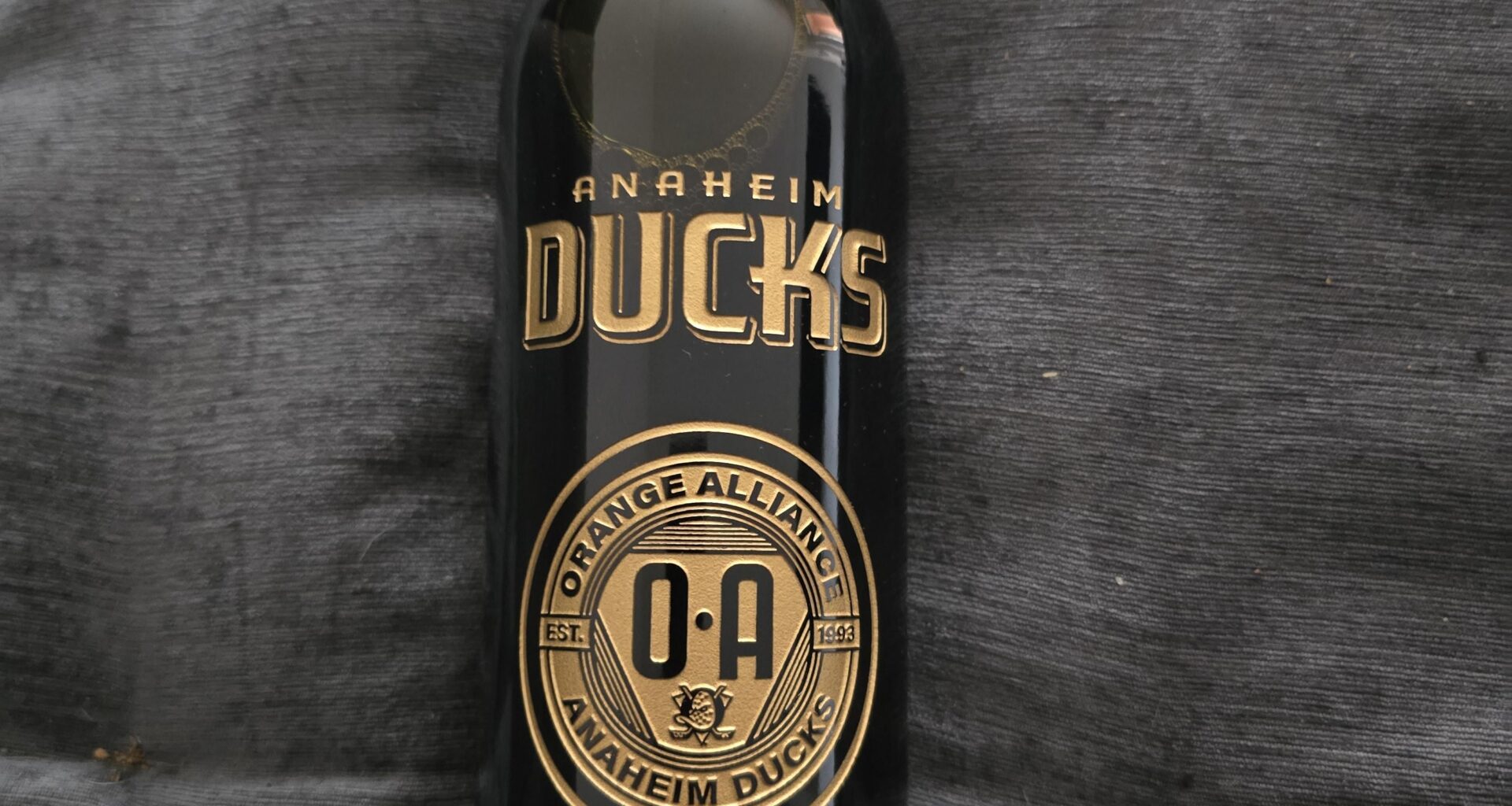 Got my Ducks wine this morning