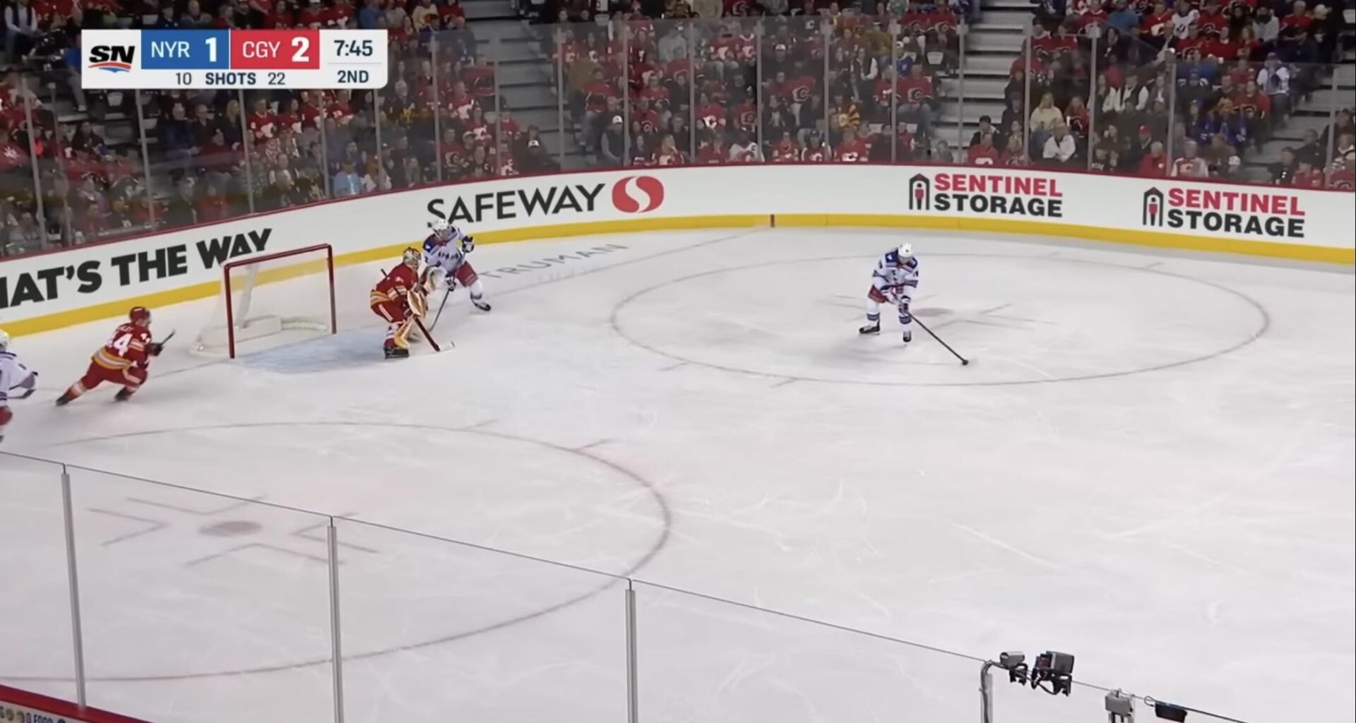 10 seconds after this image, Calgary scored on us