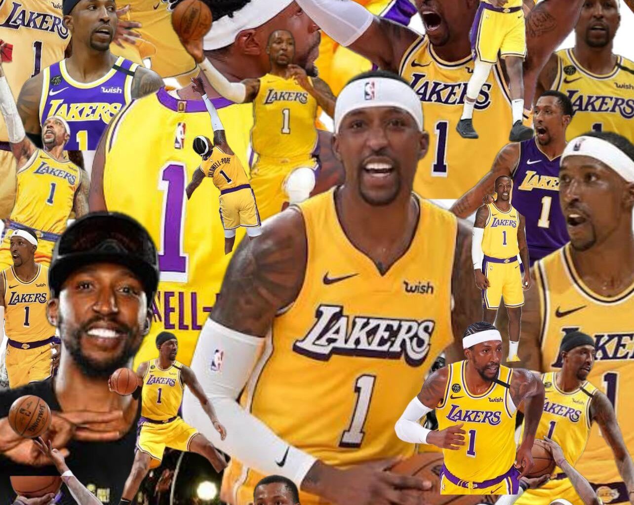 1 MORE DAY !!! WE’RE ALMOST THERE!!! HERE’S LAKERS CHAMP KENTAVIOUS CALDWELL POPE. KCP SHOT 30 FGS DURING THE 2020 FINALS HERE’S KCP 30 TIMES. 💜💛
