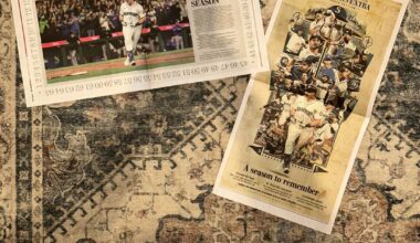 Sunday sports section of The Seattle Times (October 26, 2025)