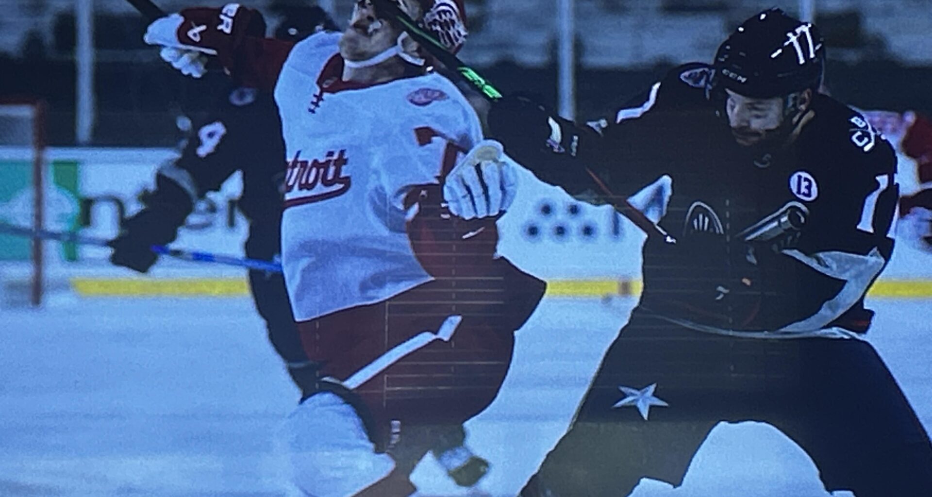 Face off series shows the blatant head contact that leads to the game winning goal in Stadium Series