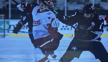 Face off series shows the blatant head contact that leads to the game winning goal in Stadium Series