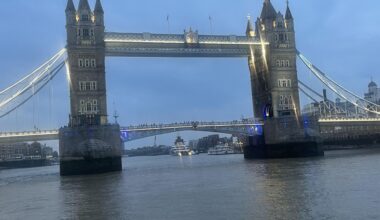 Shad Khan’s boat at London Tower