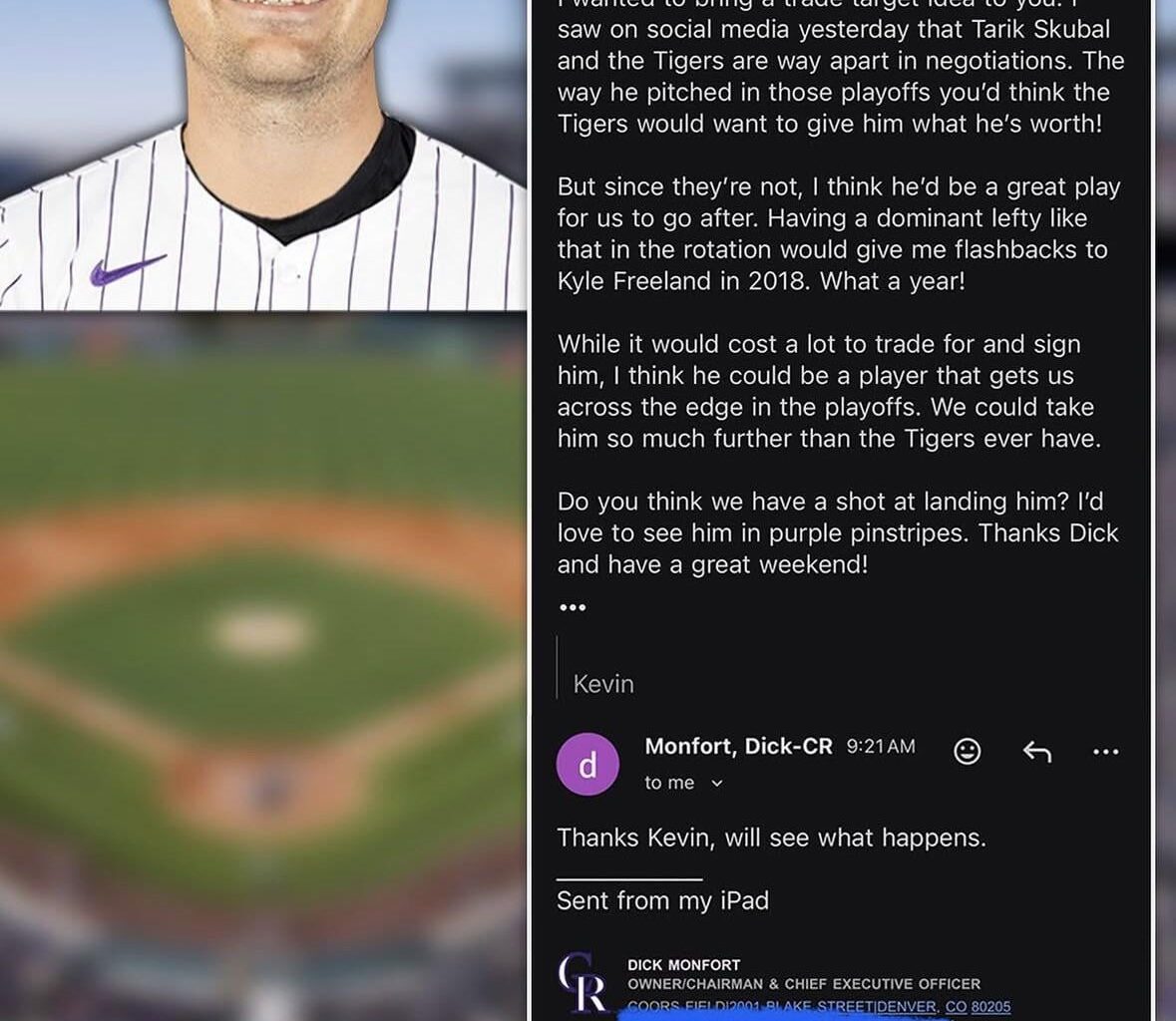 Which one of you did this? (via @talkinbaseball_ on Instagram)