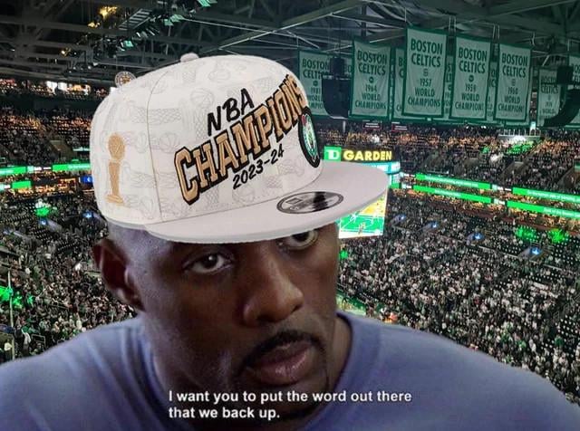 Wake up babe, it's Boston Celtics game day