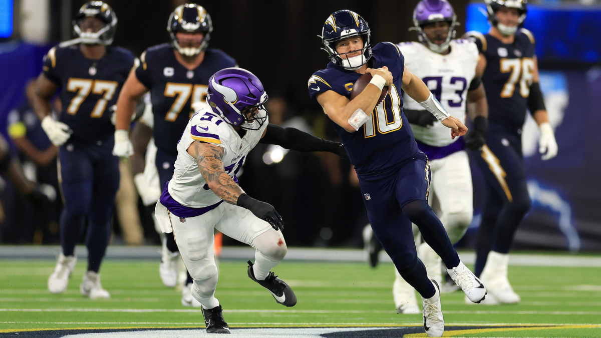 Chargers vs. Vikings score, takeaways: Los Angeles gets bounce-back victory in dominating Minnesota, 37-10