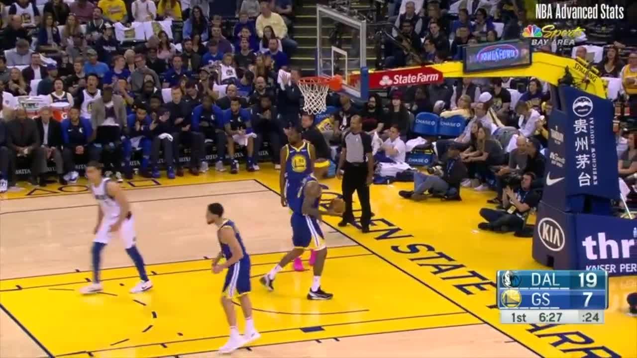 Rookie Luka and Dirk blowout the Warriors