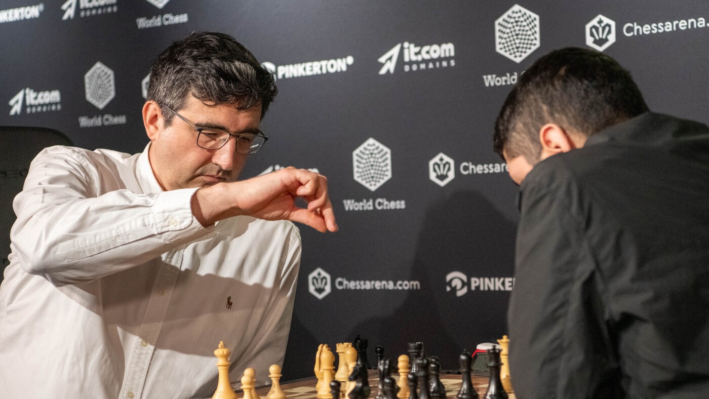 Chess body investigates Vladimir Kramnik, who accused Daniel Naroditsky of cheating : NPR