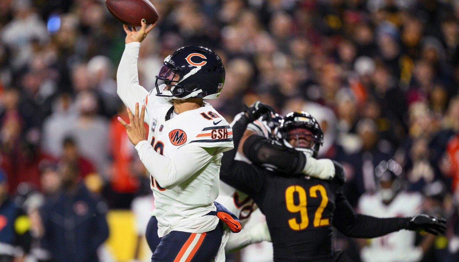 Bears beat Commanders on last-second field goal