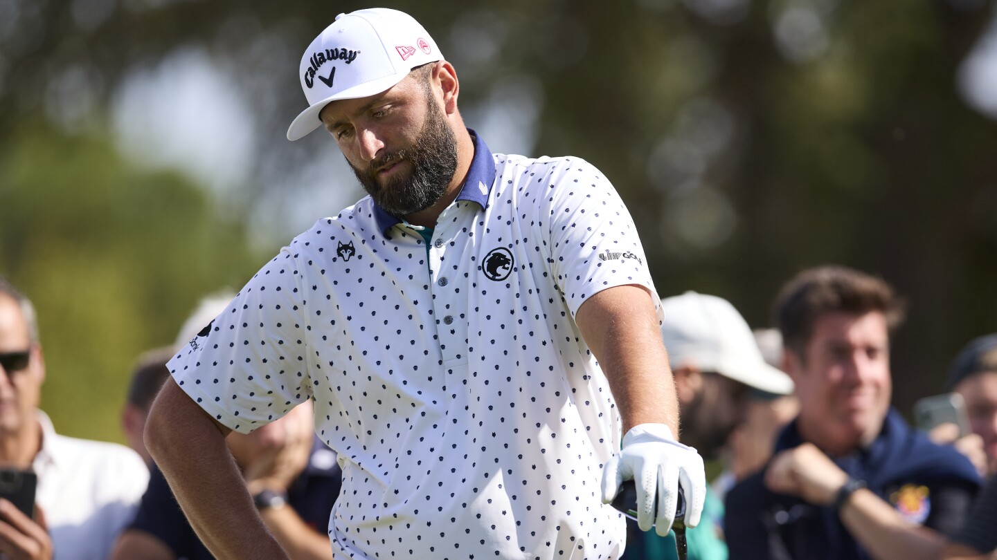 Frustrated Jon Rahm gets mad at marshal, shoots over par at Spanish Open