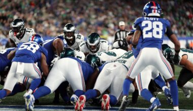 Another week, another uncalled false start on the tush push