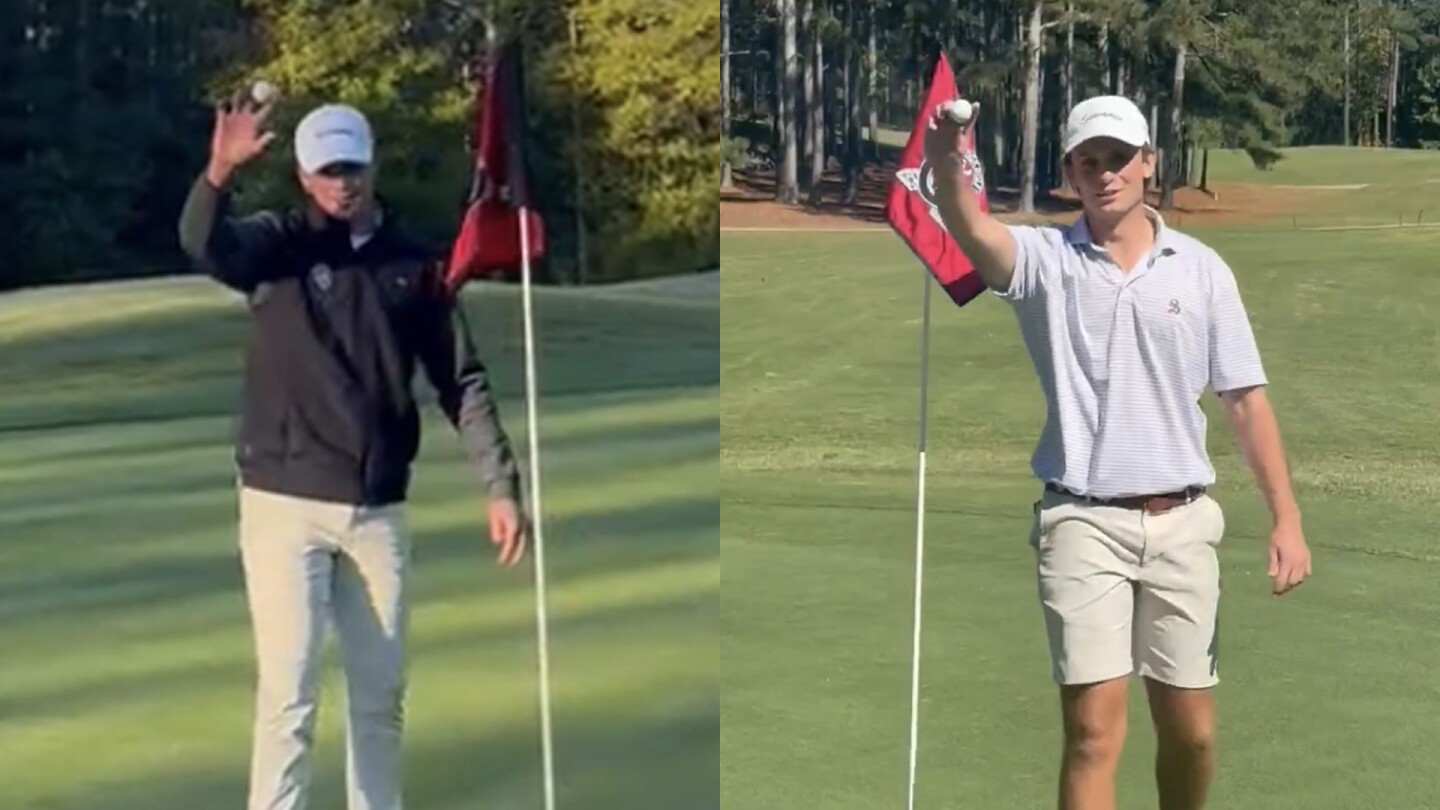 'Best day of golf in my life': D3 golfer aces same hole twice in same day