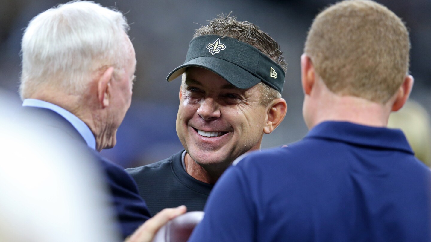 Sean Payton has "two or three stories" about Jerry Jones trying to hire him