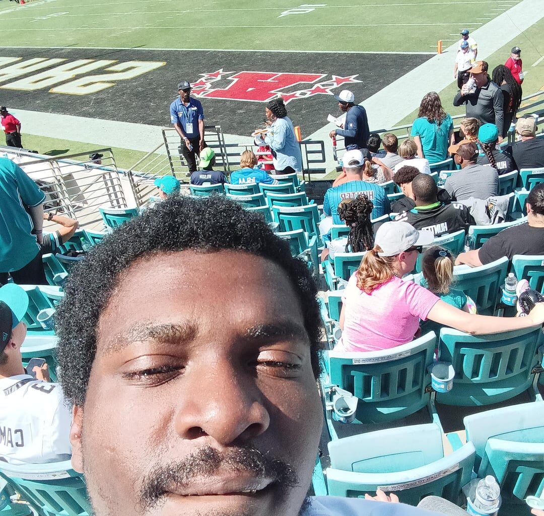 Seahawks game. I love section 101 now