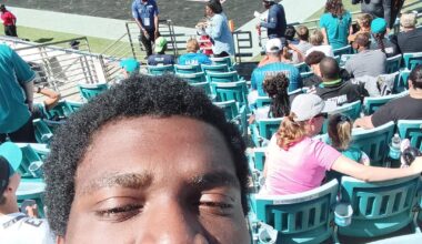 Seahawks game. I love section 101 now