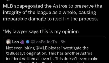 Are people finally starting to realize Houston got thrown under the bus?