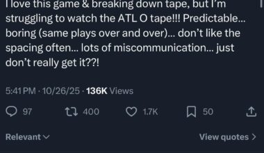 Kurt Warner is all of us watching the Falcons offense.