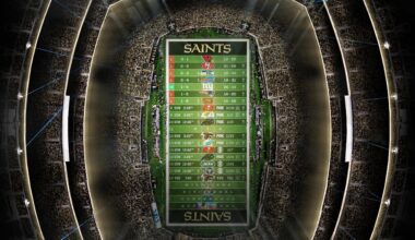 2025 - Stadium Schedule - Wk 7 - Saints (1-6)