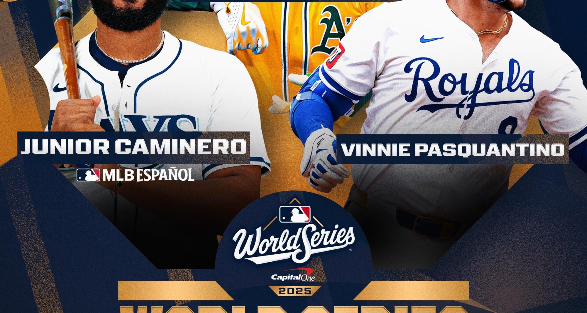 Junior is going to be the World Series correspondent for MLB Espanol