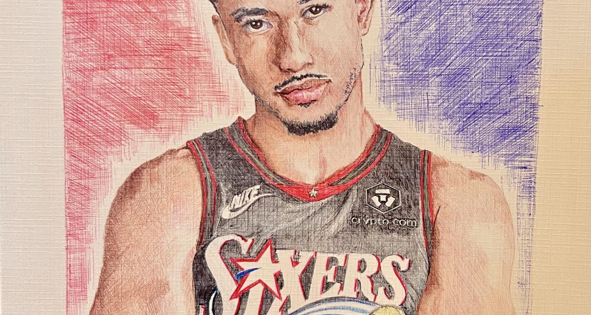 I know he’s hurt but I wanted to draw him anyway