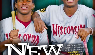 Made and Peña on the Nov./Dec. Baseball America cover