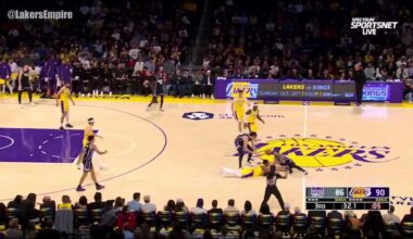 Marcus Smart dives to intercept the ball (in a pre-season game). He's currently up to 4 steals in 3 quarters