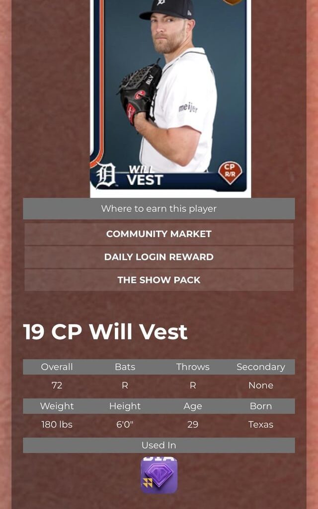 Why did MLB the show Disrespect Will vest so much this year?