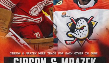 Gibson & Mrazek traded for each other, now league worsts