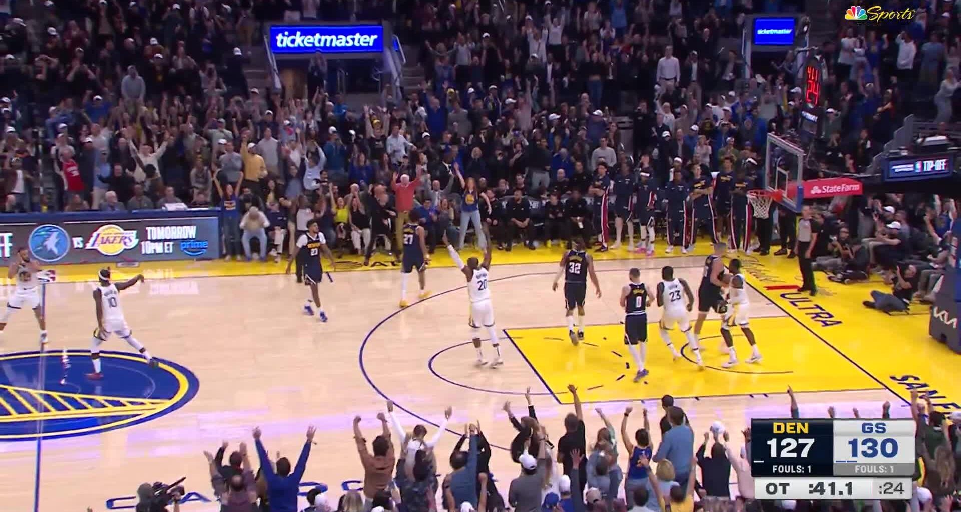 [Highlight] JIMMY G. BUCKETS PUTS THE NUGGETS TO BED!!!