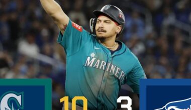 [FINAL] The Mariners extend their series lead to 2-0; The Dodgers take Game 1 in Milwaukee