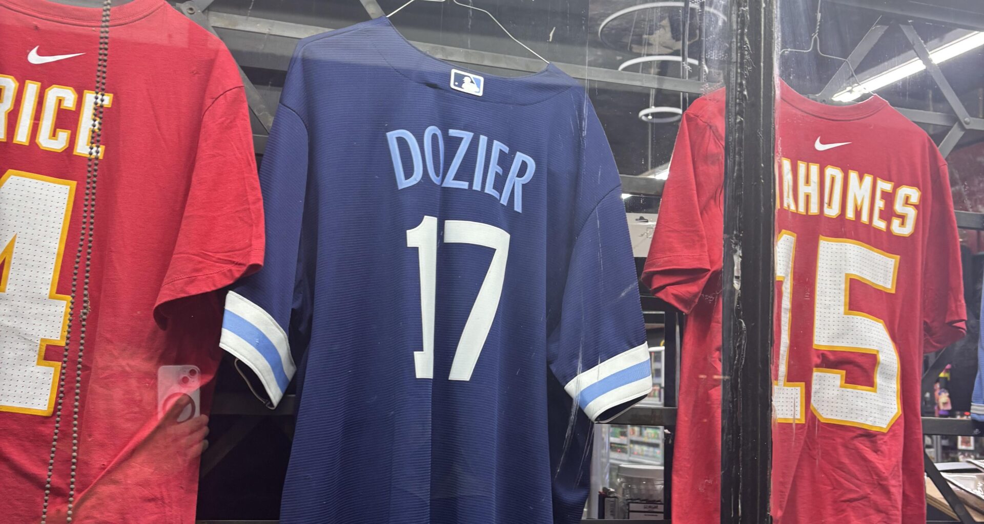 Not exactly the jersey I’d put in the window to attract customers!