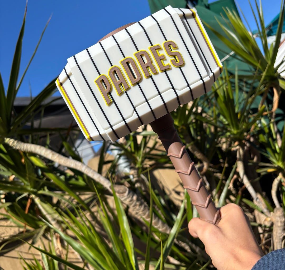3D printed Thor Padres hammer