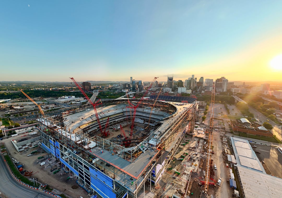 A look inside the new stadium