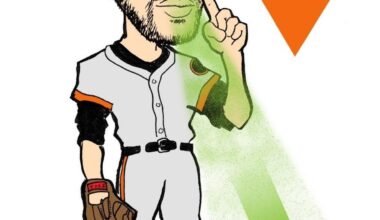 [fan art] Madison Bumgarner Bobblehead design I drew from 2012