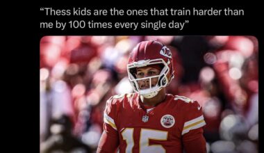 [MFL Football] Class Act: Chiefs QB Patrick Mahomes donates $1500 for every touchdown he scores. Mahomes donates the money two (should be to) kids from under-served communities who did not have the same opportunity as him.