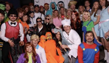 Jackets Halloween party