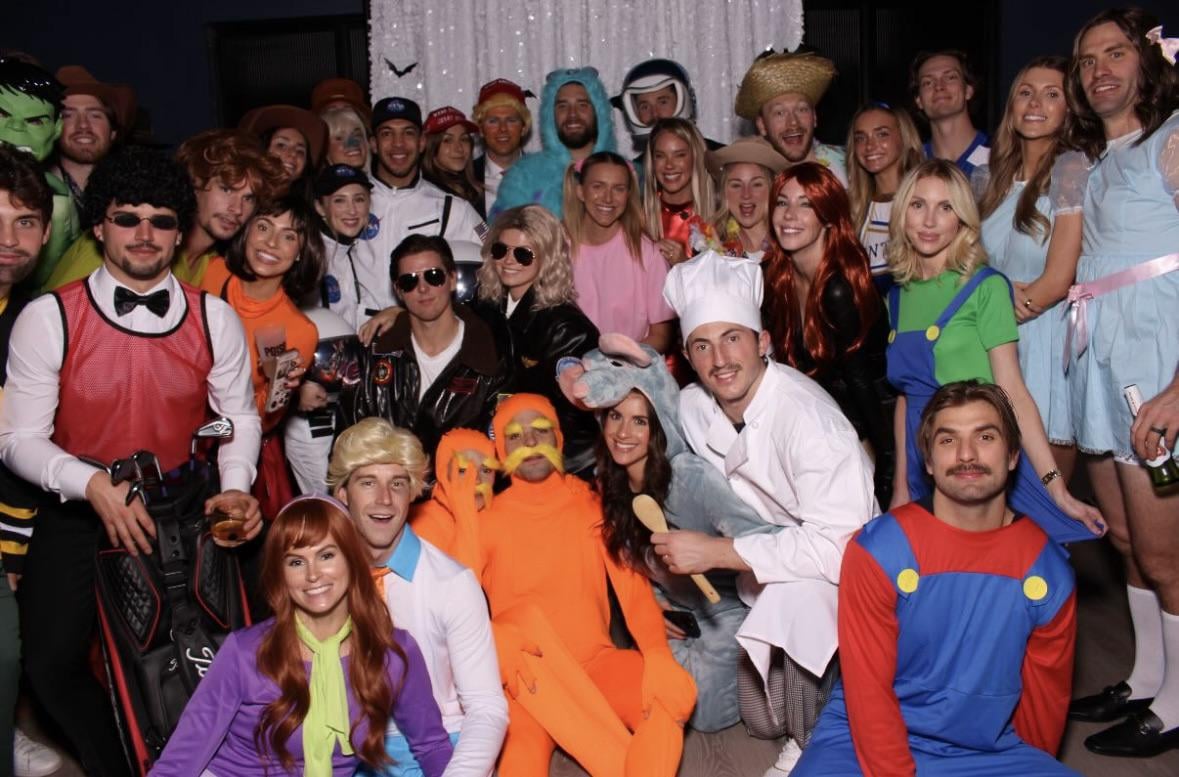 Jackets Halloween party